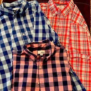 Lot of 3 short sleeve shirts